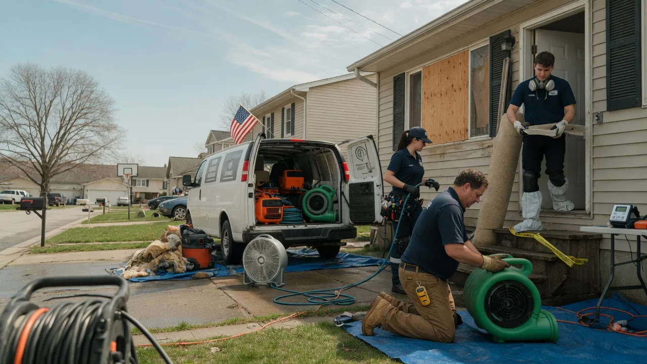 Water Damage Restoration in Oldtown, ID near me